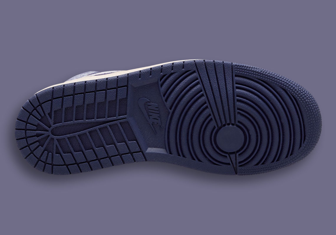 Hình ảnh mới nhất của Air Jordan 1 Mid có màu tím - 4