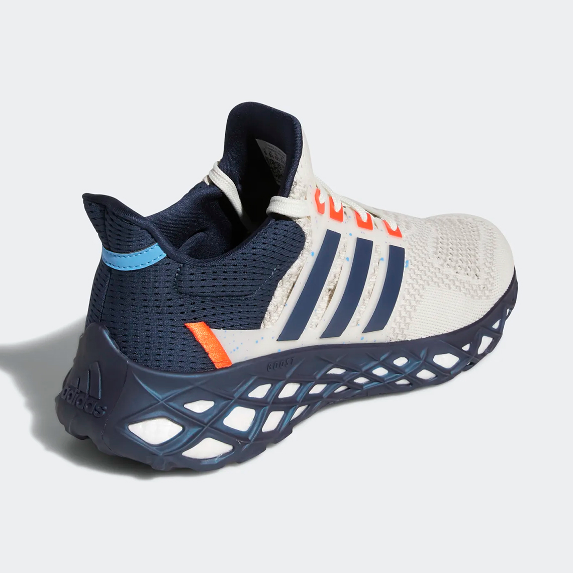 Hình ảnh mới nhất của đôi giày Adidas Ultraboost Web DNA màu cam-navy - 3