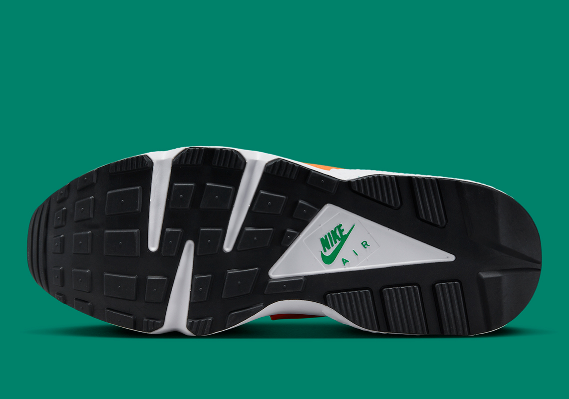 Hình ảnh mới nhất của đôi giày Nike Air Huarache Miami Hurricanes - 6