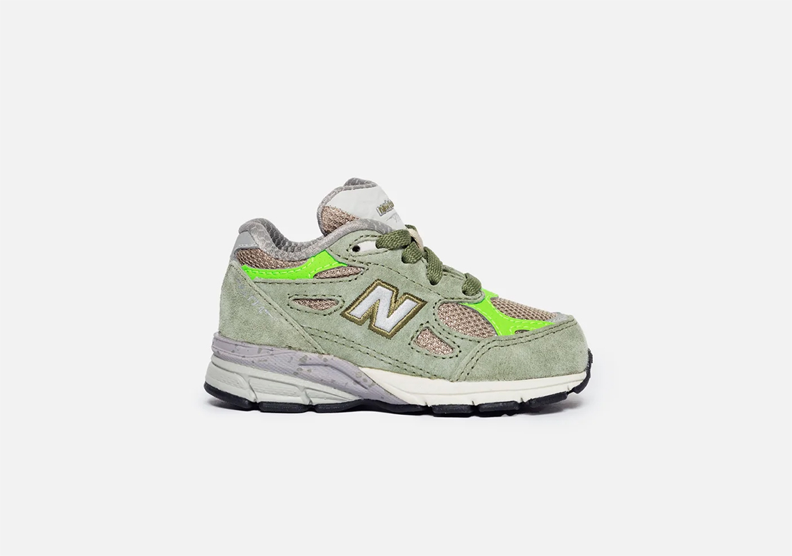 Hình ảnh mới nhất của đôi giày Patta X New Balance 990V3 Olive - 11