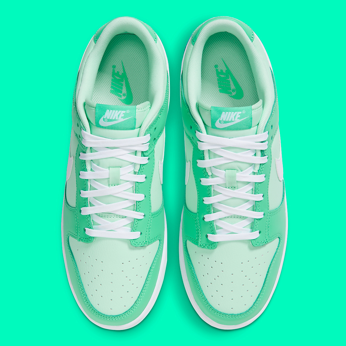 Hình ảnh mới nhất của đôi giày sneaker Nike Dunk Low Mint Foam Light Menta - 4