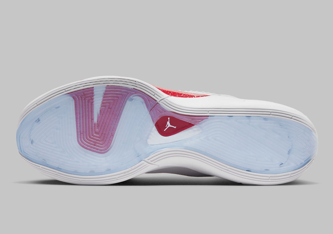 Hình ảnh mới nhất của đôi sneaker Jordan Luka 1 Fire Red - 4