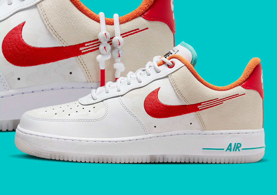 Hình ảnh mới nhất của giày sneaker Nike Air Force 1 Low "Just Do It"