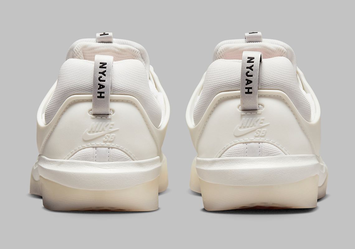 Hình ảnh mới nhất của mẫu giày Nike SB Nyjah 3 Summit White/Black - 5