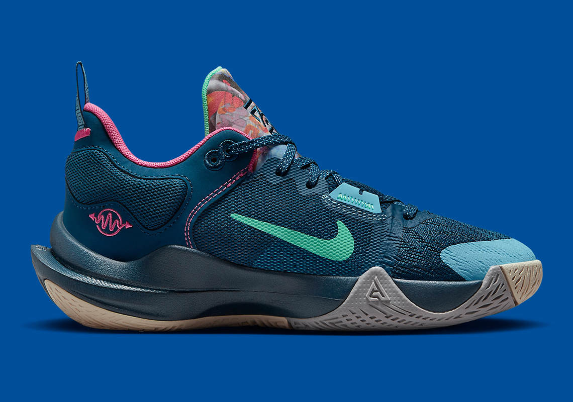 Hình ảnh mới nhất của mẫu giày sneaker Nike Giannis Immortality 2 Floral - 3