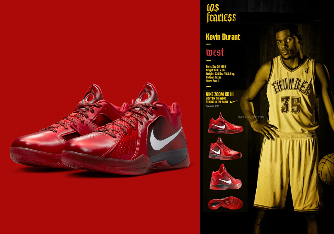 Hình ảnh mới nhất của mẫu giày sneaker Nike KD 3 Retro All-Star - 3