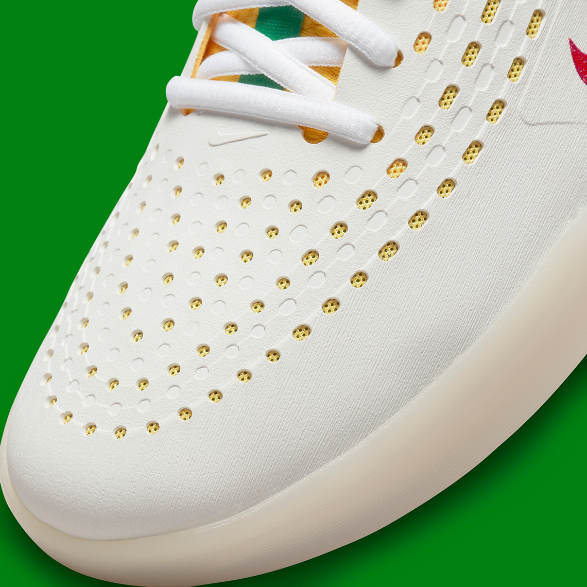 Hình ảnh mới nhất của mẫu giày sneaker Nike SB Nyjah 3 Rastafari - 8