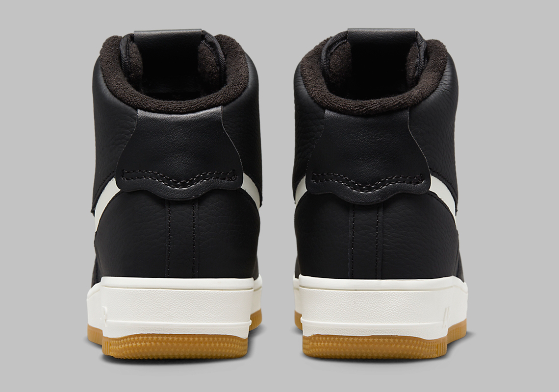 Hình ảnh mới nhất của Nike Air Force 1 Sculpt Black/White/Gum - 5