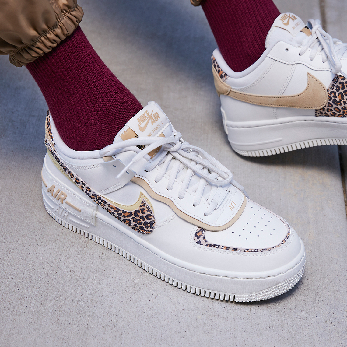 Hình ảnh mới nhất của Nike Air Force 1 Shadow Leopard - 10