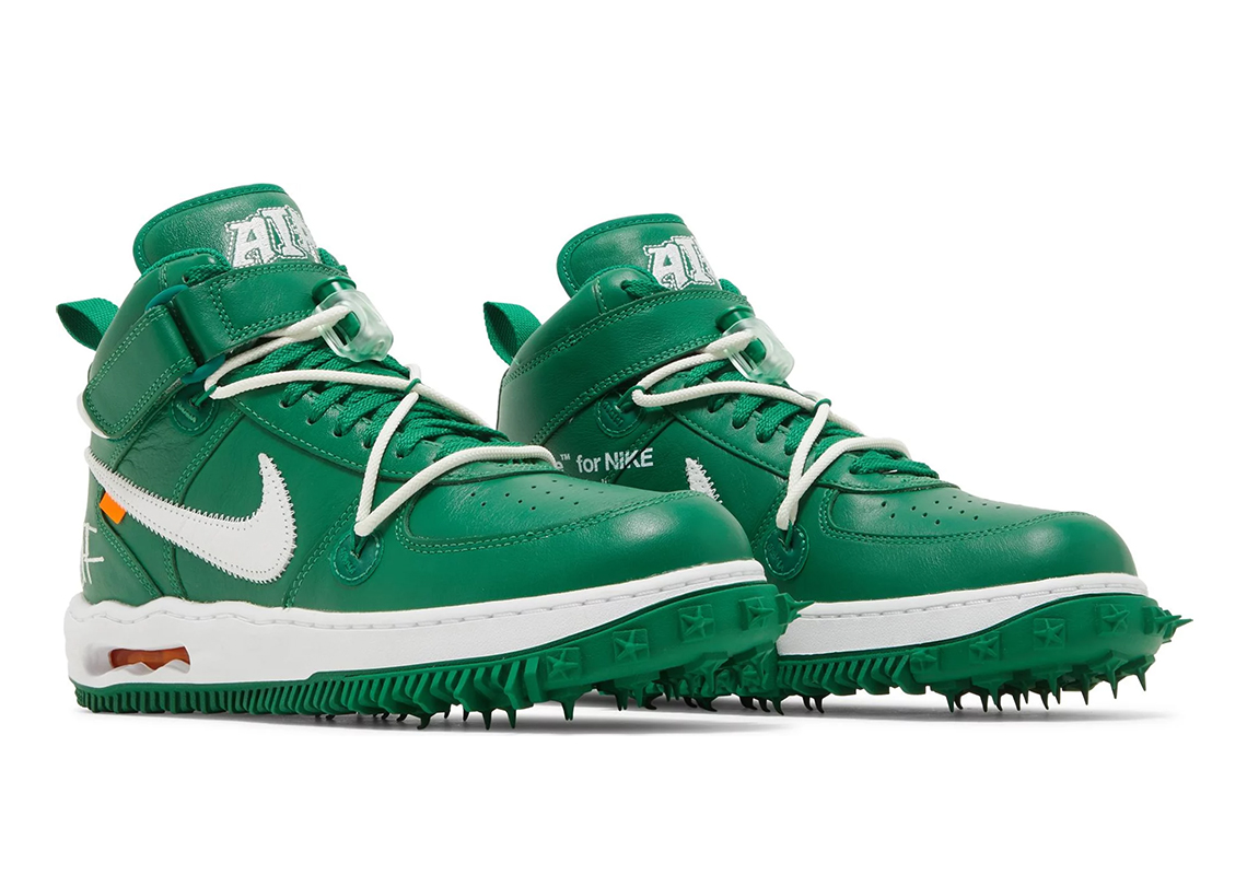 Hình ảnh mới nhất của Off-White x Nike Air Force 1 Mid Pine Green - 1