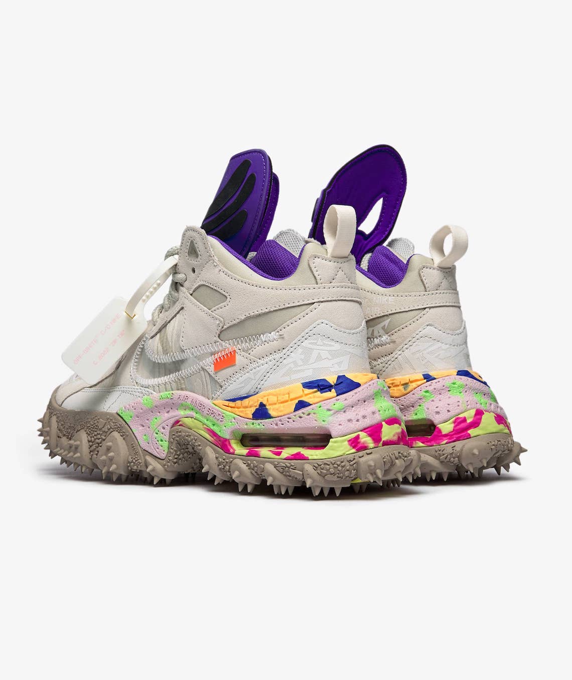 Hình ảnh Off-White x Nike Air Terra Forma Wheat và Summit White - 6