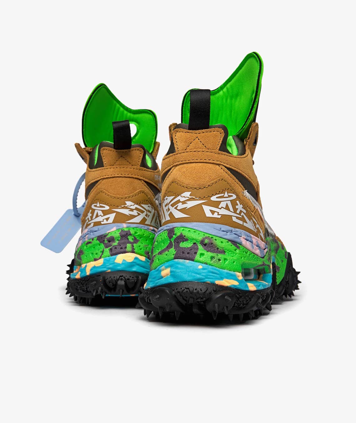 Hình ảnh Off-White x Nike Air Terra Forma Wheat và Summit White - 7