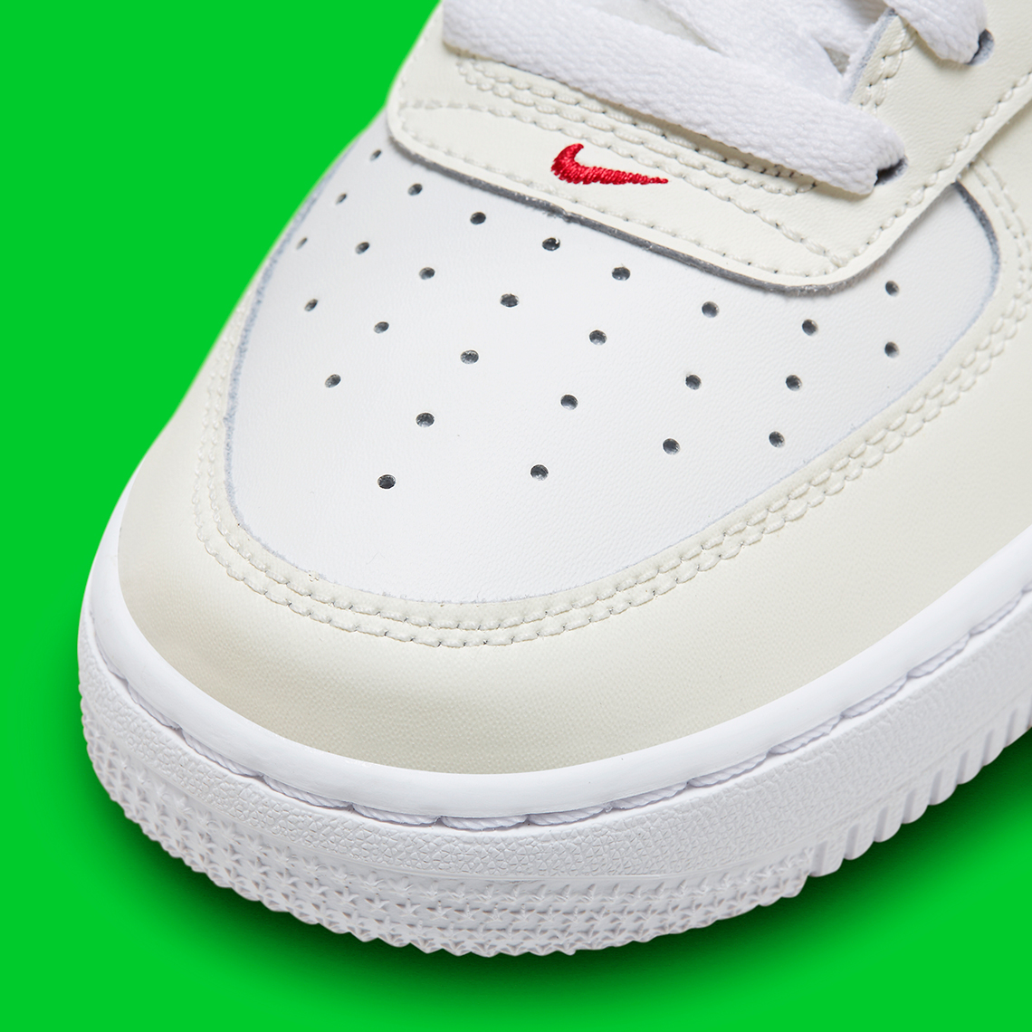 Hình minh họa chủ đề thiên nhiên xuất hiện trên Nike Air Force 1 Low trẻ em này - 8