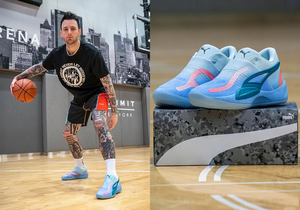 HLV kỹ năng NBA Chris Brickley ra mắt Puma Rise Nitro Collab của anh ấy - 1