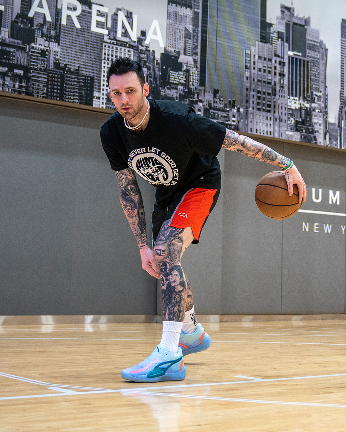 HLV kỹ năng NBA Chris Brickley ra mắt Puma Rise Nitro Collab của anh ấy - 7