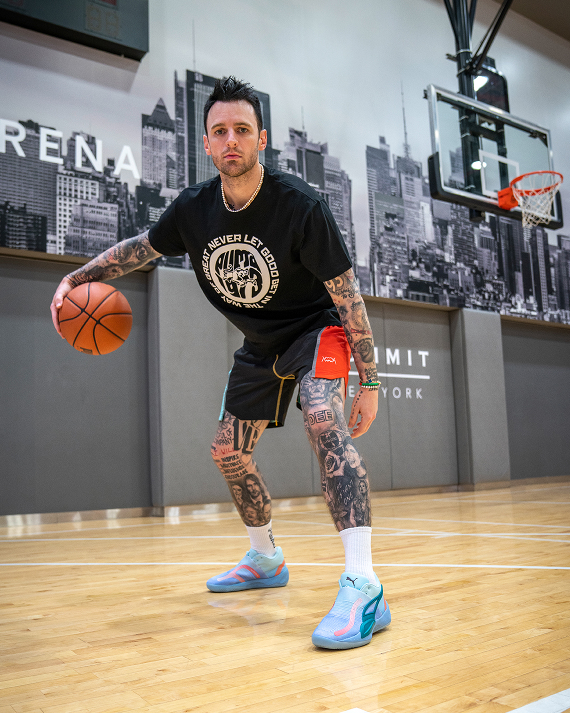 HLV kỹ năng NBA Chris Brickley ra mắt Puma Rise Nitro Collab của anh ấy - 9