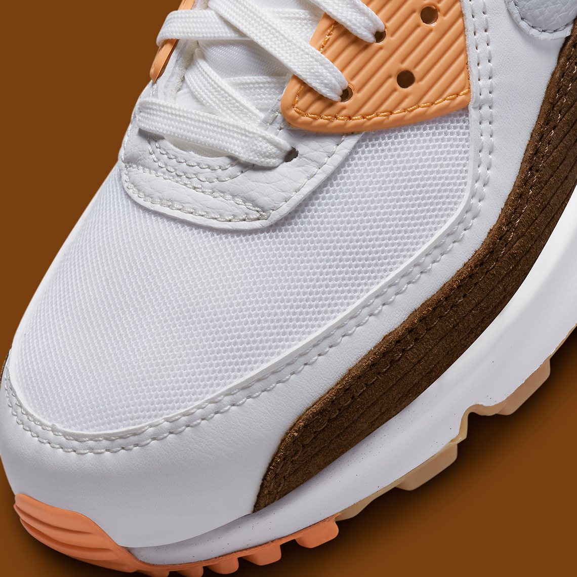 Hương vị đào và sô cô la kết hợp với Corduroy trong Nike Air Max 90 mới nhất - 8