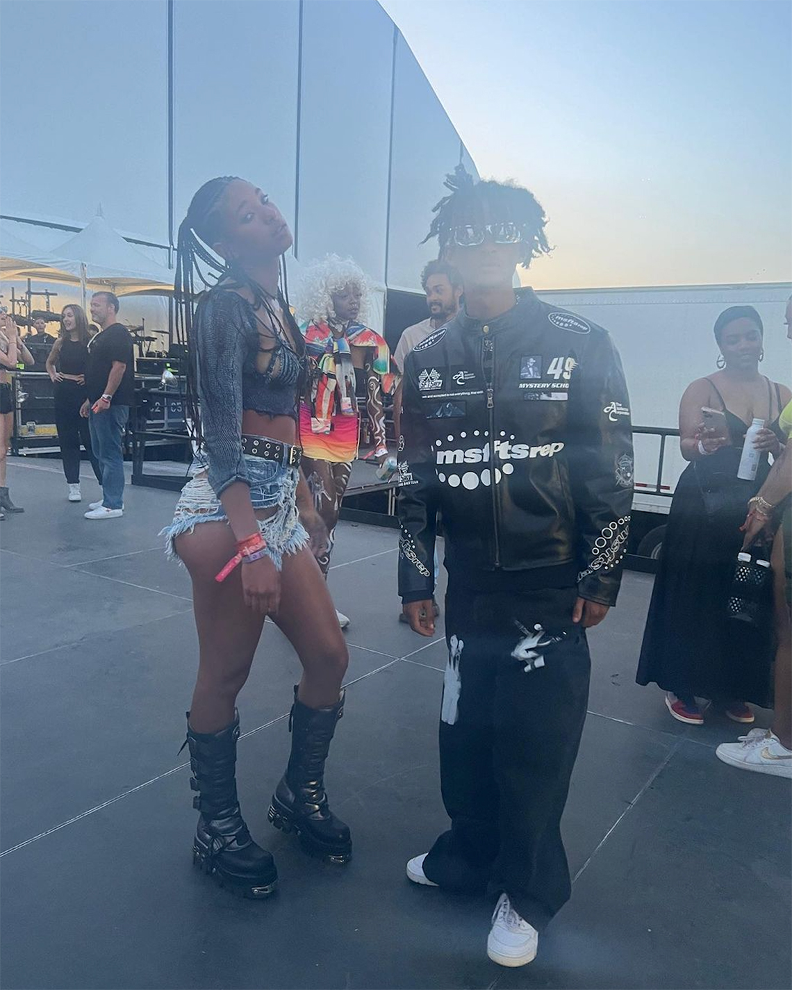 Jaden Smith giới thiệu giày ký hiệu của New Balance tại Coachella - 4