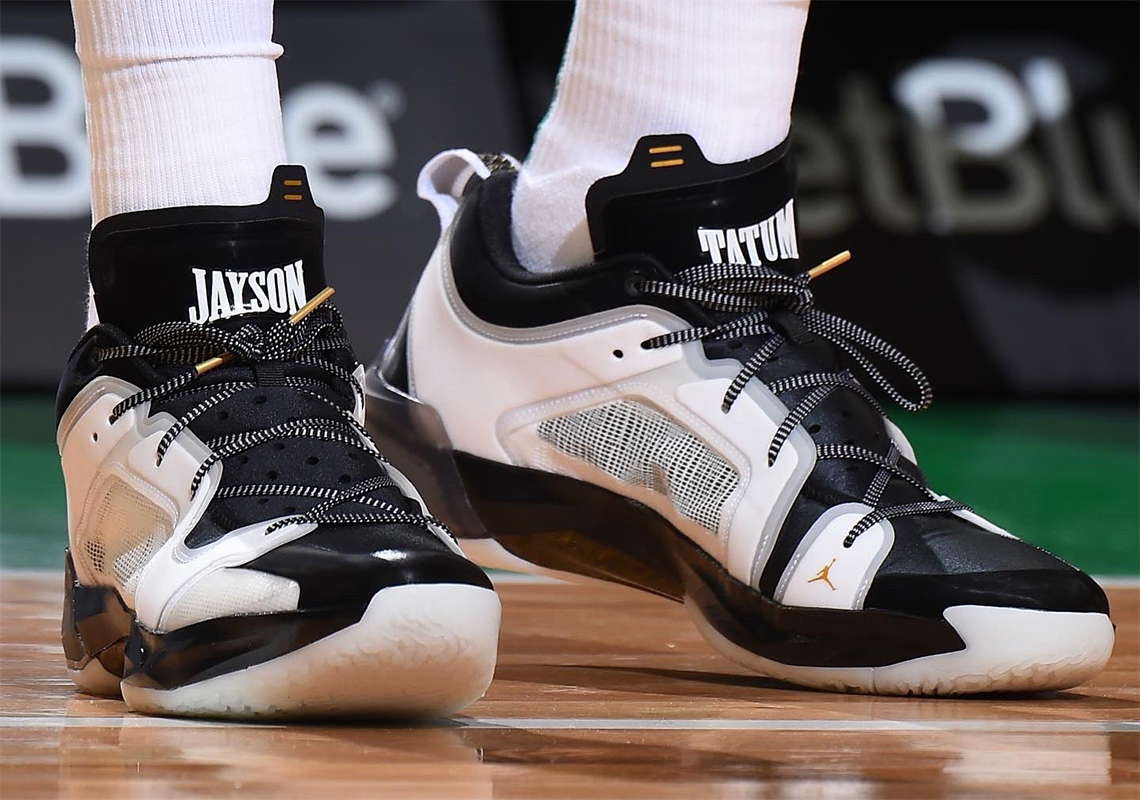 Jayson Tatum ra mắt Air Jordan 37 Low PE lấy cảm hứng từ quyền anh - 1