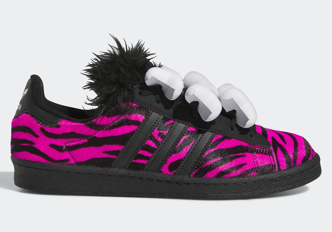 Jeremy Scott và adidas đưa giày adidas Campus 80s lên một tầm cao mới với họa tiết xương khủng long - 2