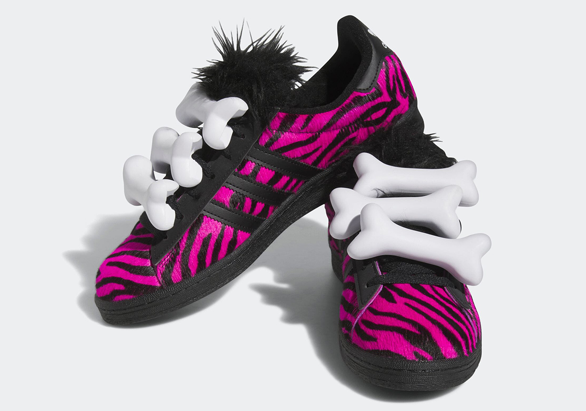 Jeremy Scott và adidas đưa giày adidas Campus 80s lên một tầm cao mới với họa tiết xương khủng long - 7
