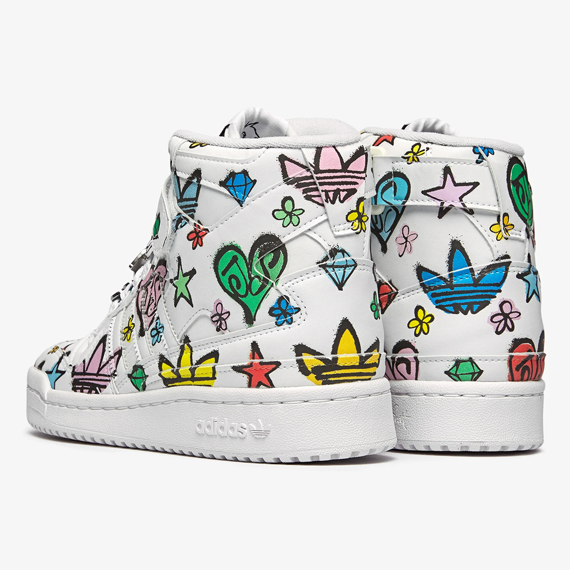 Jeremy Scott và Adidas hợp tác cho một bộ đôi Forum đầy màu sắc - 7