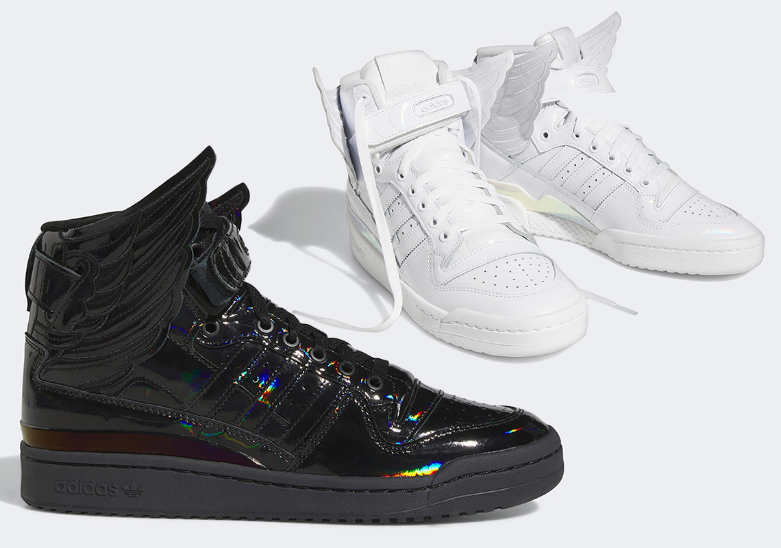 Jeremy Scott x adidas Forum Wings 4.0 xuất hiện trở lại với hai phối màu bóng bẩy. - 1