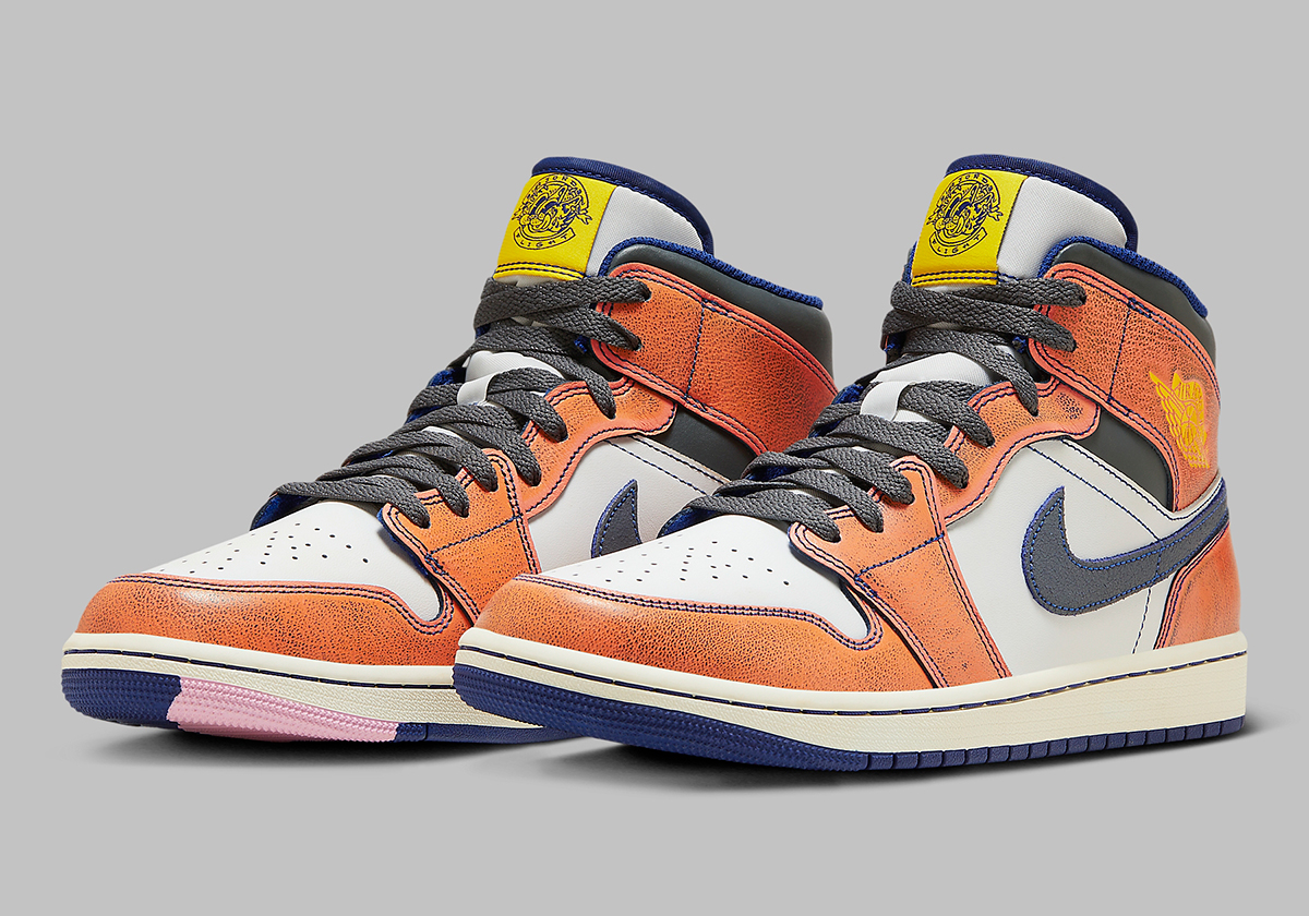 Jordan 1 Mid SE 'Flight': Sự kết hợp độc đáo với chủ đề nhân vật thể thao - 1