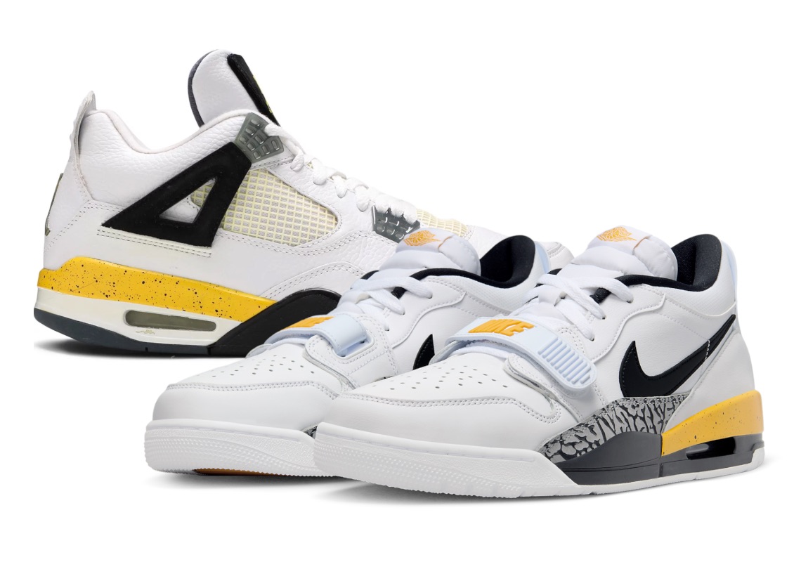 Jordan 312 Low White/Yellow/Black: Biế - 1