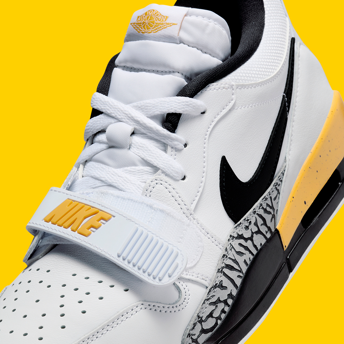 Jordan 312 Low White/Yellow/Black: Biế - 16