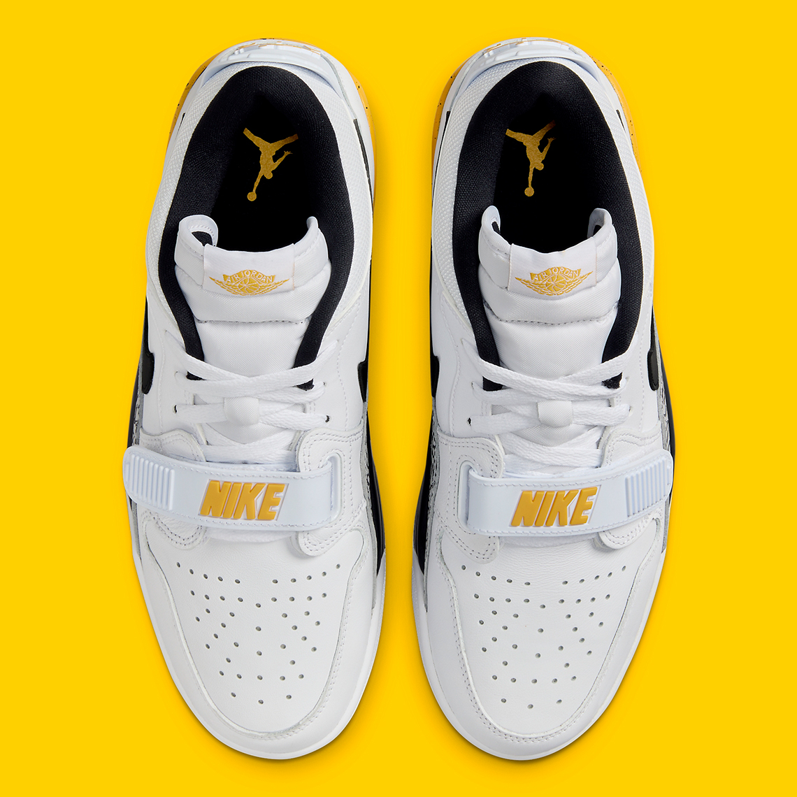 Jordan 312 Low White/Yellow/Black: Biế - 7