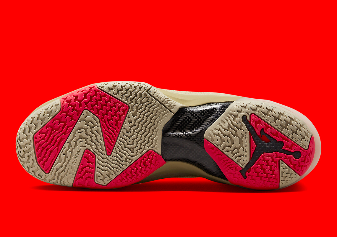 Jordan 37 sử dụng da lộn lúa mì mềm, sang trọng - 6