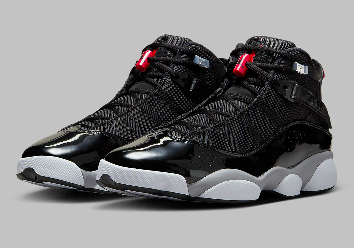 Jordan 6 Rings Black/Cement Grey/University Red/White: Sự Kết Hợp Độc Đáo của Jordan Legacy - 10