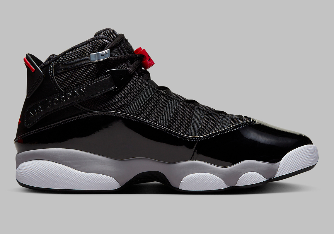 Jordan 6 Rings Black/Cement Grey/University Red/White: Sự Kết Hợp Độc Đáo của Jordan Legacy - 11