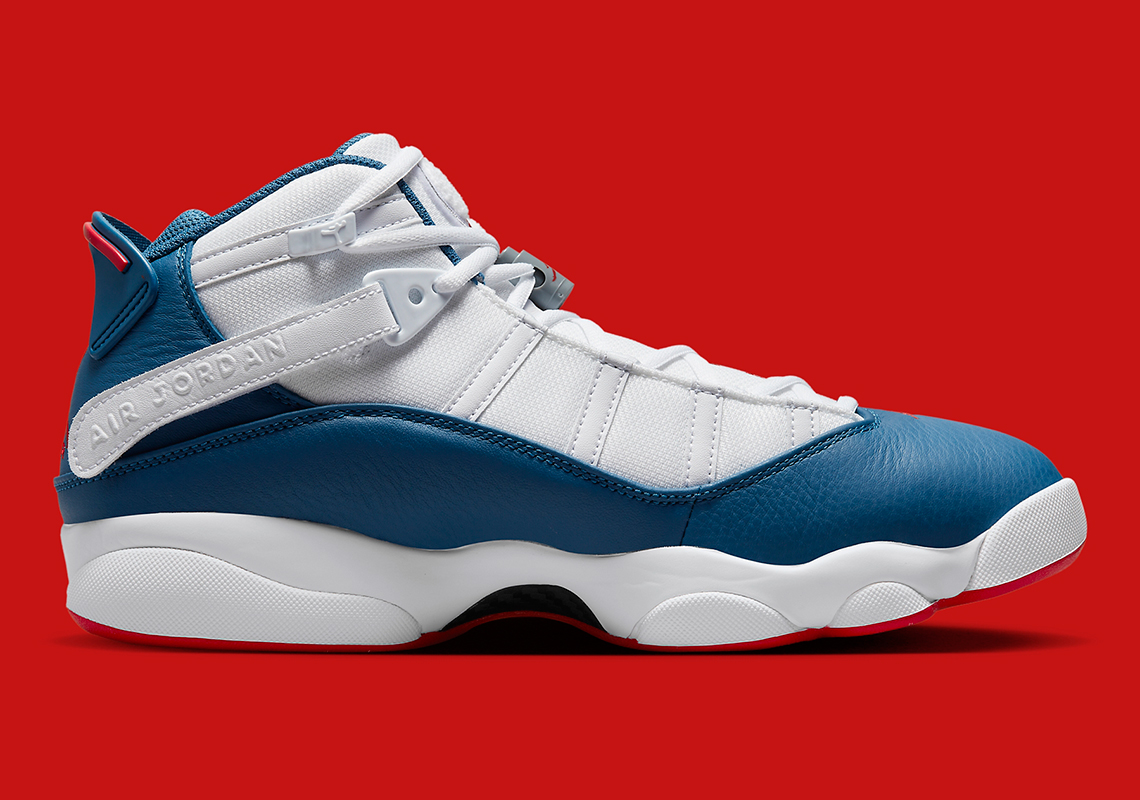 Jordan 6 Rings kết hợp màu true blue của riêng mình - 3