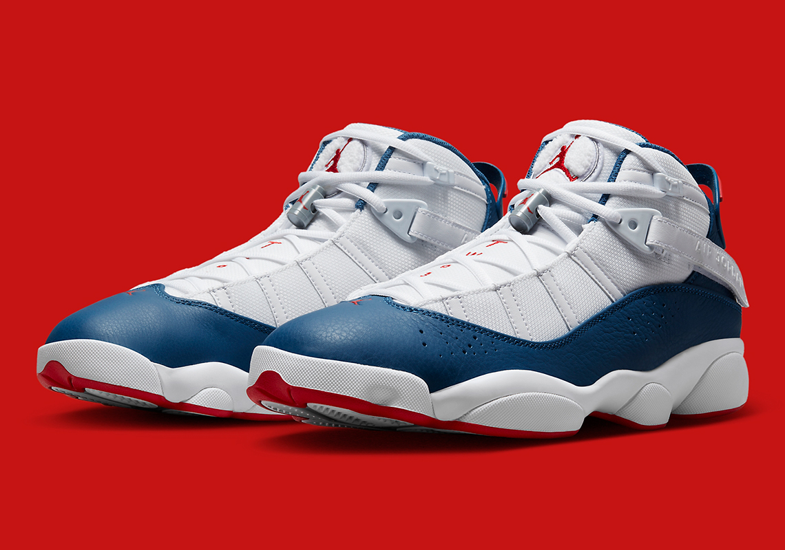 Jordan 6 Rings kết hợp màu "true blue" của riêng mình