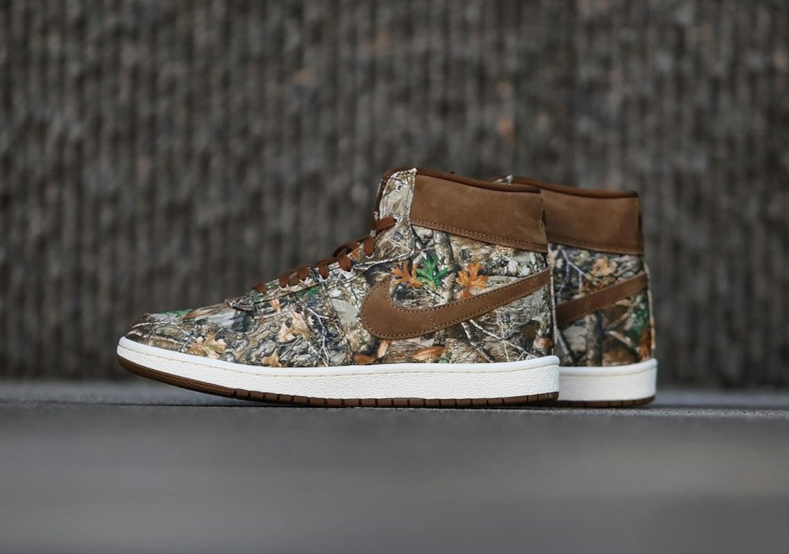 Jordan Air Ship 'Realtree Camo': Bản Nâng Cấp Táo Bạo với Hoa Văn Rừng - 2