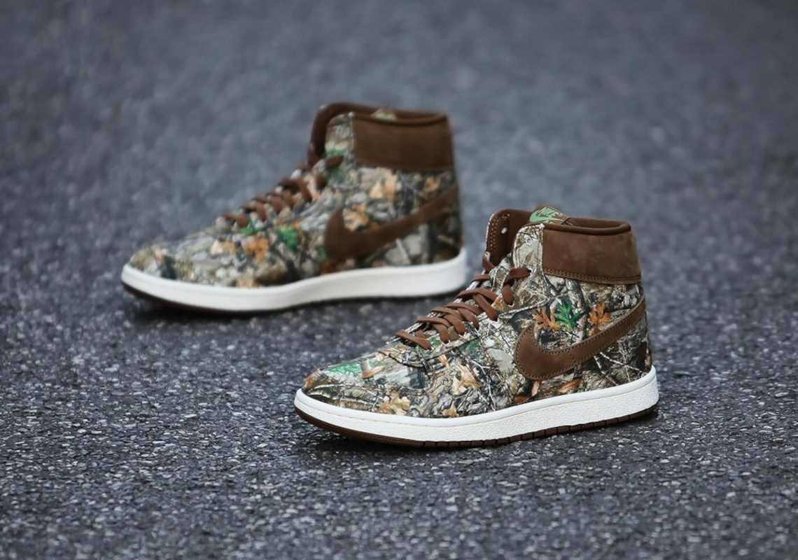 Jordan Air Ship 'Realtree Camo': Bản Nâng Cấp Táo Bạo với Hoa Văn Rừng - 3