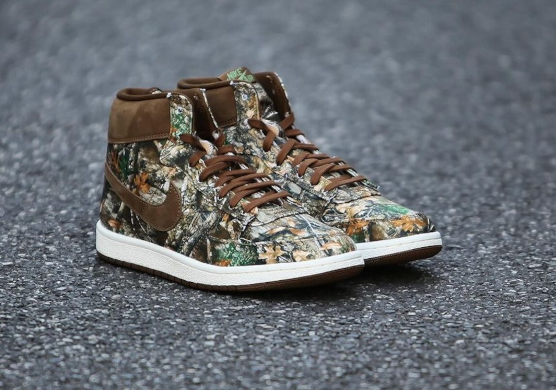 Jordan Air Ship 'Realtree Camo': Bản Nâng Cấp Táo Bạo với Hoa Văn Rừng - 4
