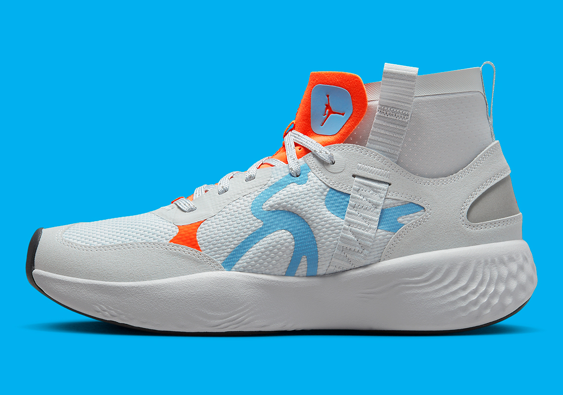 Jordan Delta 3 'University Blue' và Cặp màu cam - 2