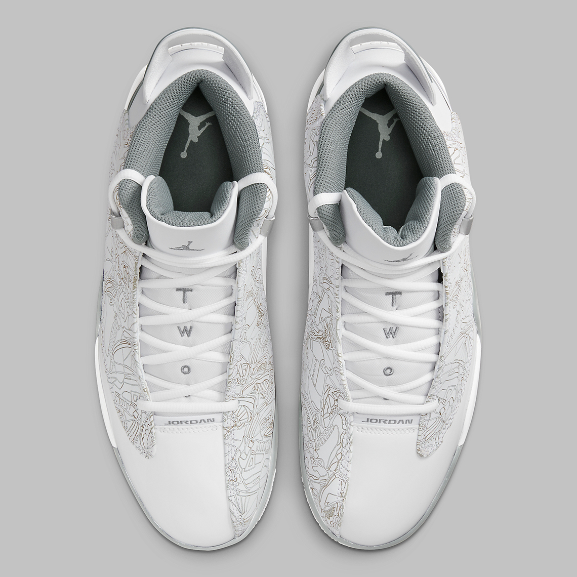 Jordan Dub Zero tỏa sáng trong bảng màu màu xám khói - 4