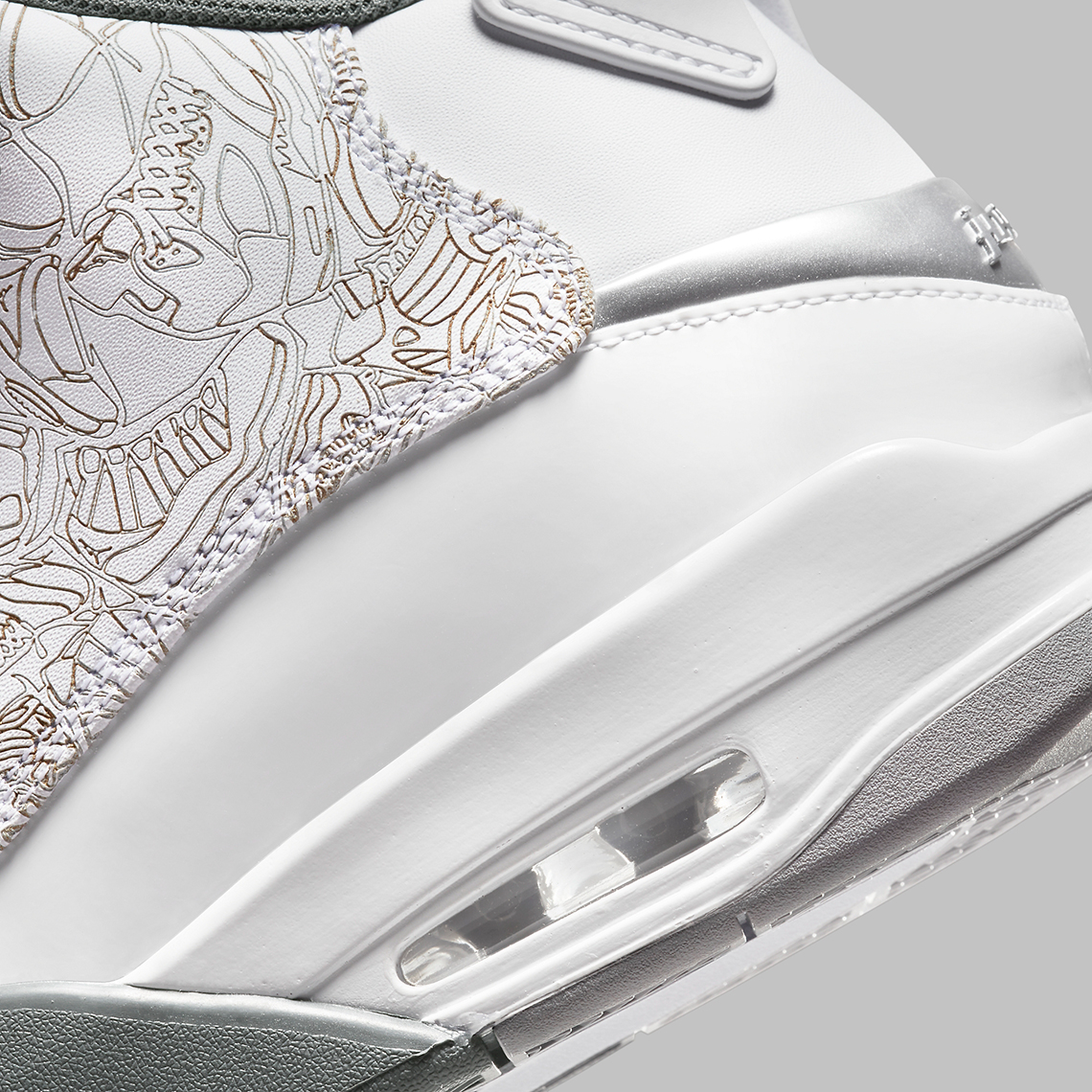 Jordan Dub Zero tỏa sáng trong bảng màu màu xám khói - 7