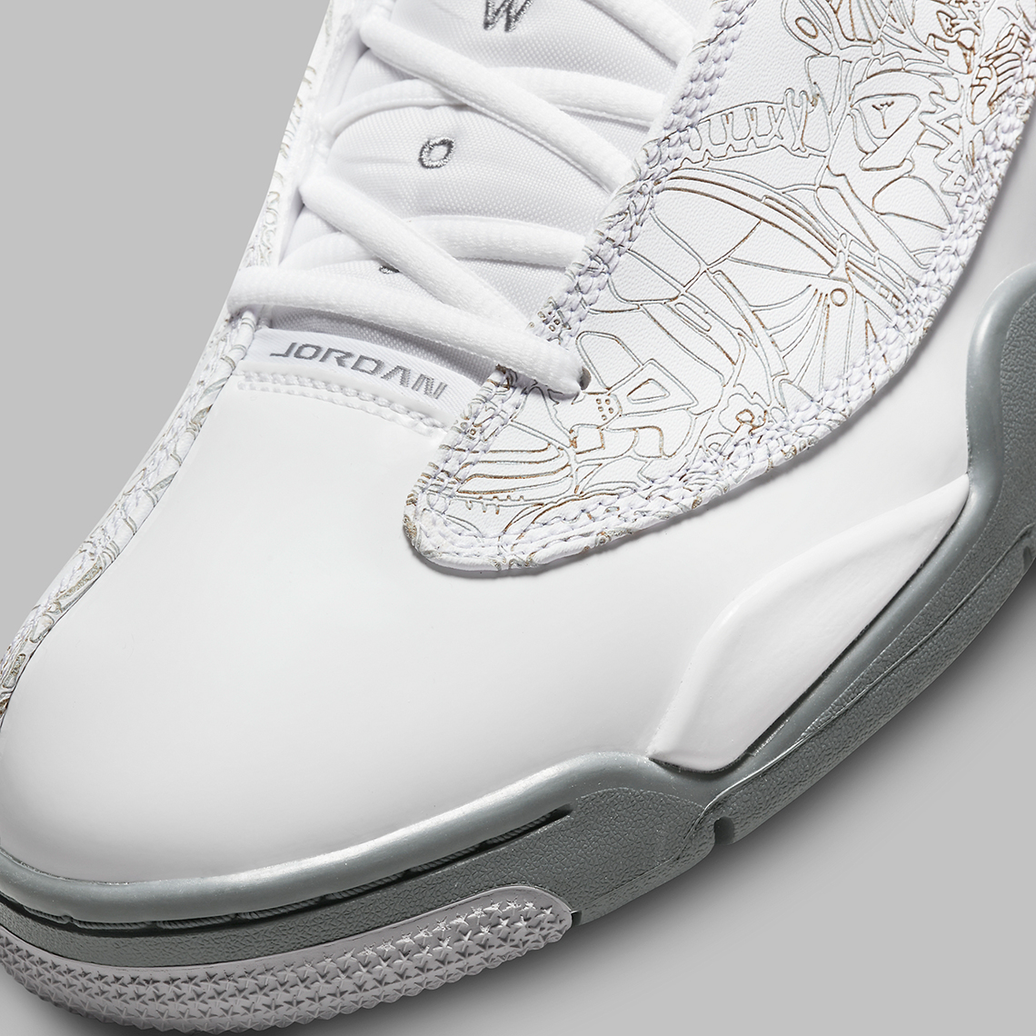 Jordan Dub Zero tỏa sáng trong bảng màu màu xám khói - 8