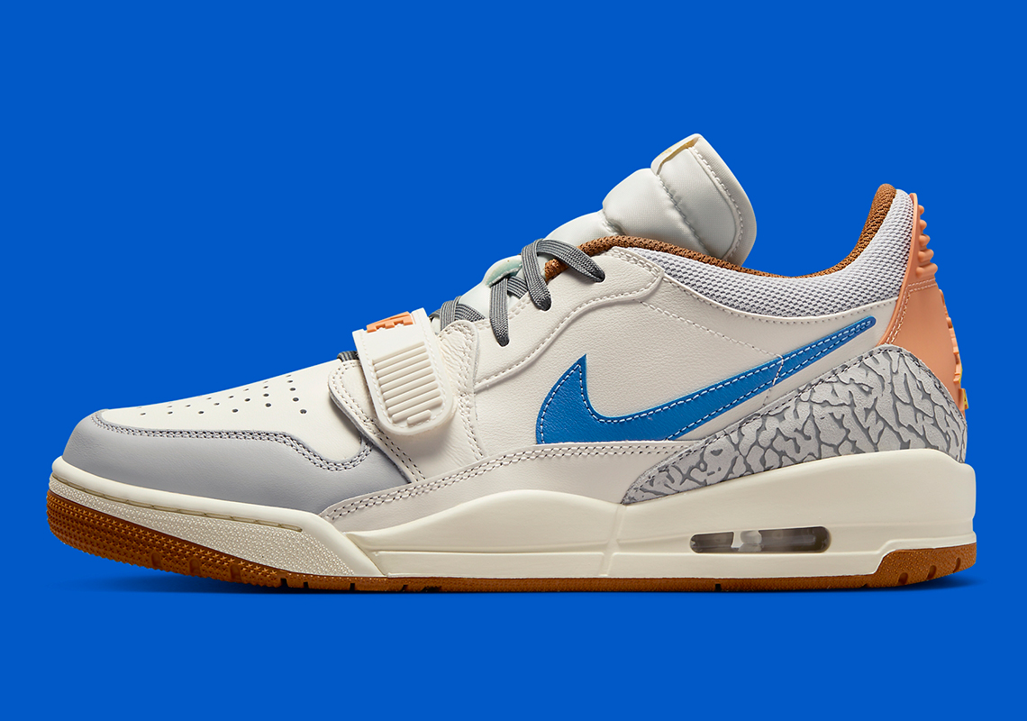 Jordan Legacy 312 Low Blue/Tan: Hòa quyện màu sắc độc đáo - 11