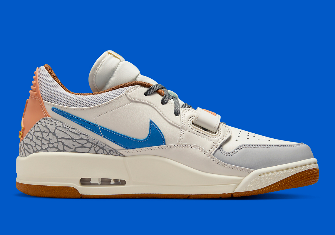 Jordan Legacy 312 Low Blue/Tan: Hòa quyện màu sắc độc đáo - 4