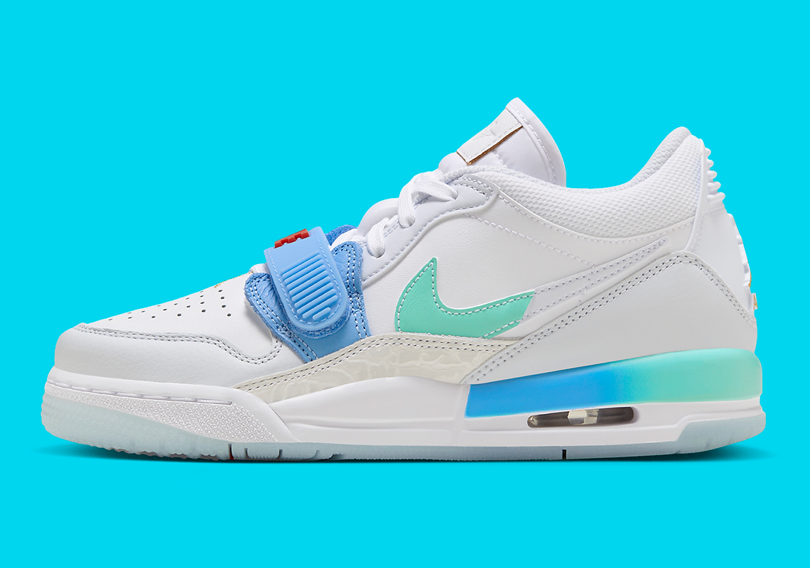 Jordan Legacy 312 Low 'White/Aqua': Bộ sưu tập giới hạn dành riêng cho học sinh - 2