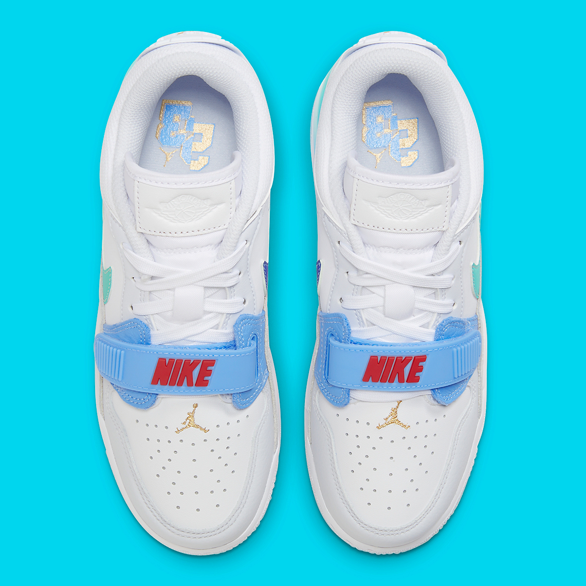 Jordan Legacy 312 Low 'White/Aqua': Bộ sưu tập giới hạn dành riêng cho học sinh - 6