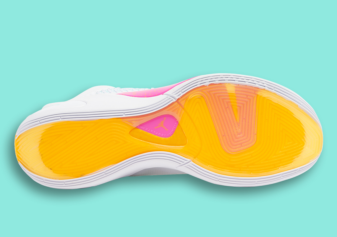 Jordan Luka 1 Imaginarium với màu trắng, hồng và xanh - 4