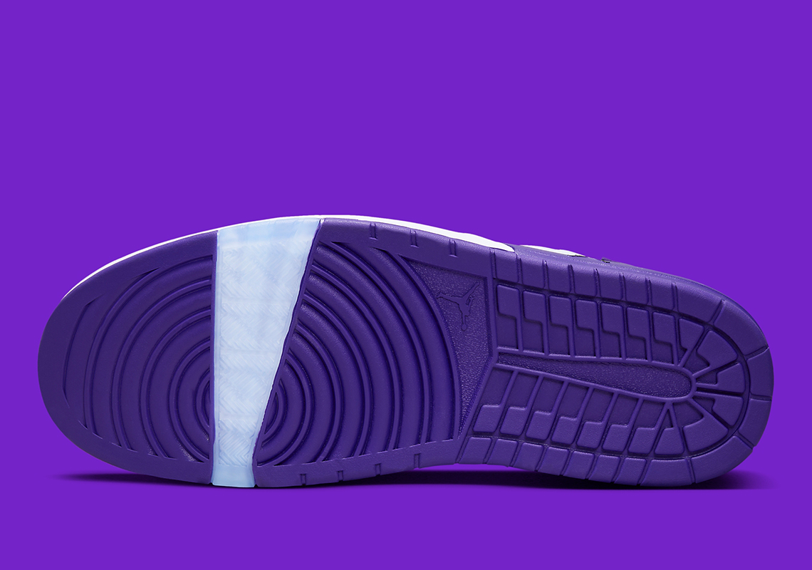 Jordan Nu Retro 1 được trang bị màu Purple Toe - 6