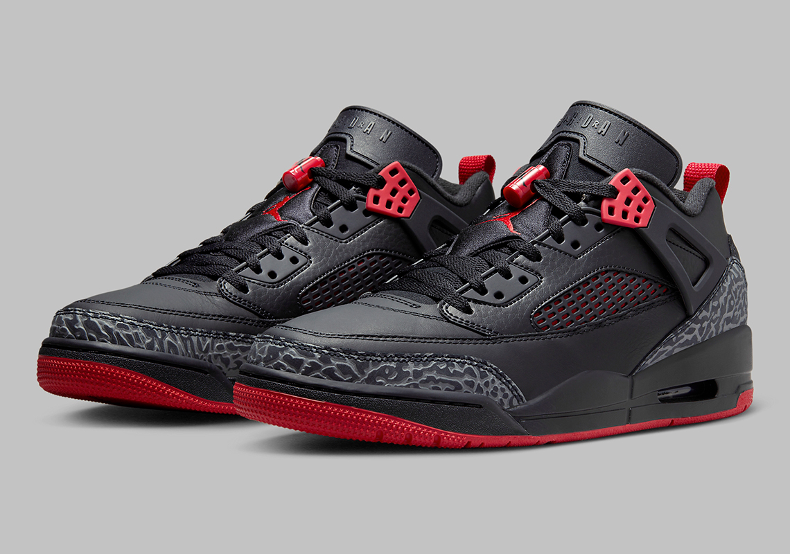 Jordan Spizike Low Bred Sẽ Ra Mắt Mùa Xuân 2024 - Xem Ngay Hình Ảnh Chính Thức! - 1